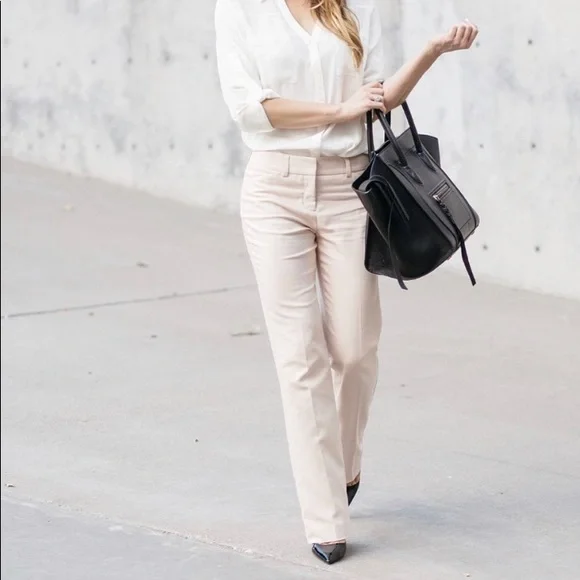 Express Editor blush pink pants - Picture 1 of 10